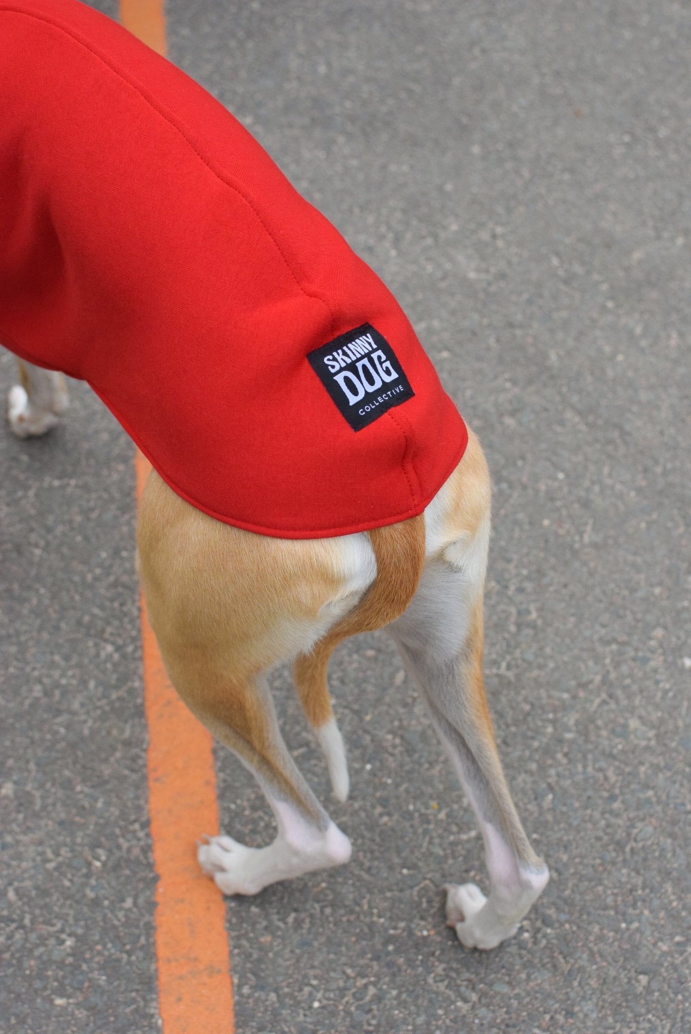 The Daily Sleeveless in ruby- Skinny Dog Collective